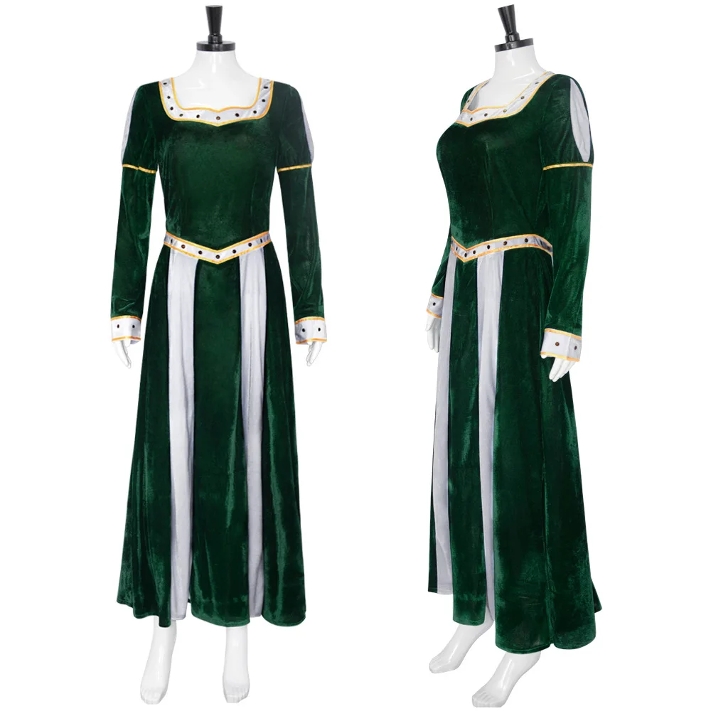 Halloween Princess Fiona Cosplay Costume Green Dresses Woman Halloween Carnival Cosplay Fiona Customized Clothes
Halloween Princess Fiona Cosplay Costume Green Dresses Woman Halloween Carnival Cosplay Fiona Customized Clothes