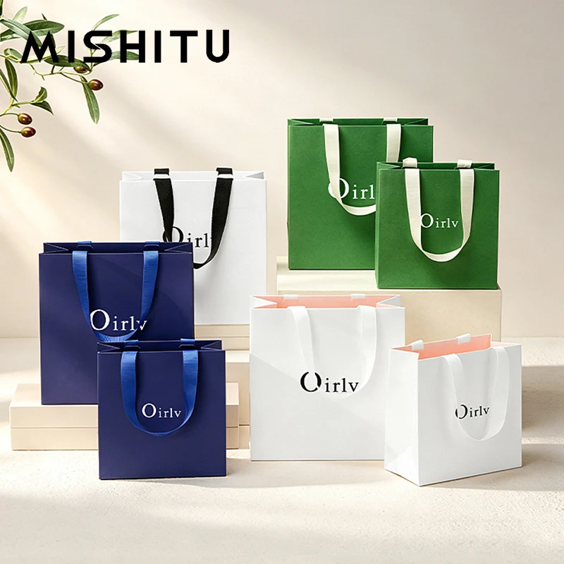 MISHITU Jewelry Bag Tote Bag Paper Handbag High-end Jewelry Storage Bag Gift bag Packaging Bag Multi-color Customization LOGO
MISHITU Jewelry Bag Tote Bag Paper Handbag High-end Jewelry Storage Bag Gift bag Packaging Bag Multi-color Customization LOGO
