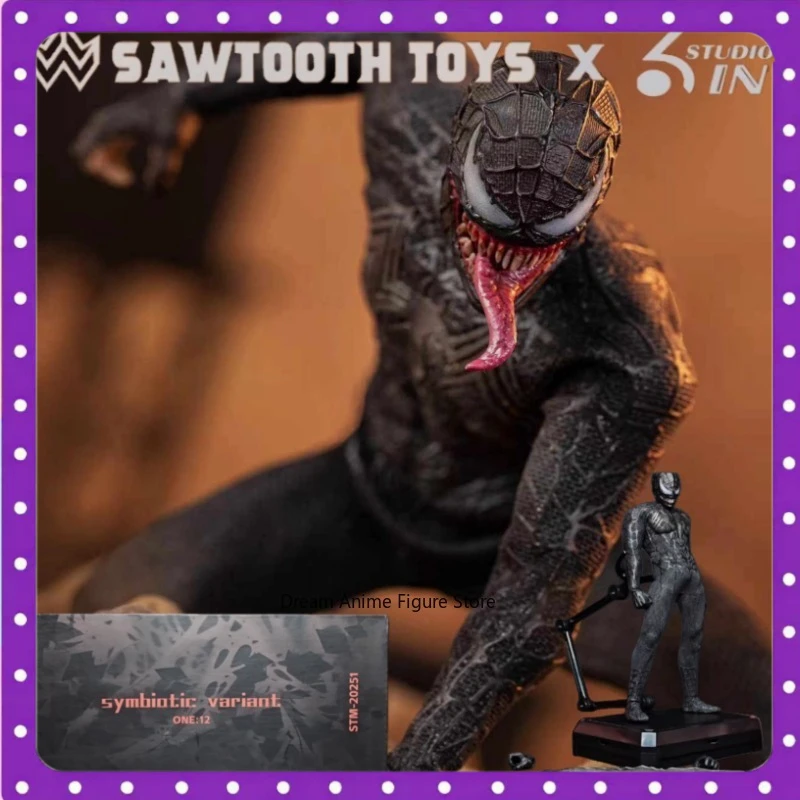 Оригинальная фигурка SAWTOOTH TOYS 6 дюймов Studio STM-20251 1/12 Venom Symbiotic Variant Double Headed Sculpture Action Doll
Оригинальная фигурка SAWTOOTH TOYS 6 дюймов Studio STM-20251 1/12 Venom Symbiotic Variant Double Headed Sculpture Action Doll