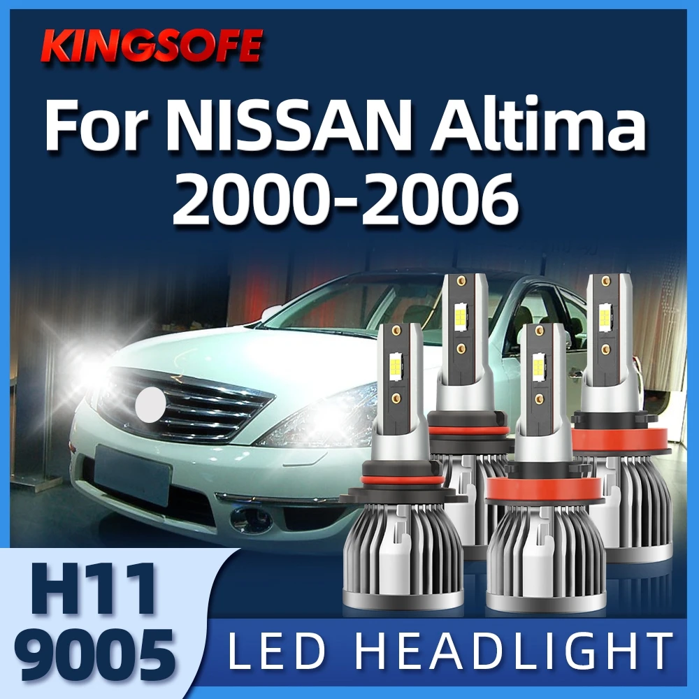 KINGSOFE 110W 9005 Led Bulbs H11 26000Lm Car Headlight Lamps 12V Auto Light For NISSAN Altima 2000 2001 2002 2003 2004 2005 2006
KINGSOFE 110W 9005 Led Bulbs H11 26000Lm Car Headlight Lamps 12V Auto Light For NISSAN Altima 2000 2001 2002 2003 2004 2005 2006