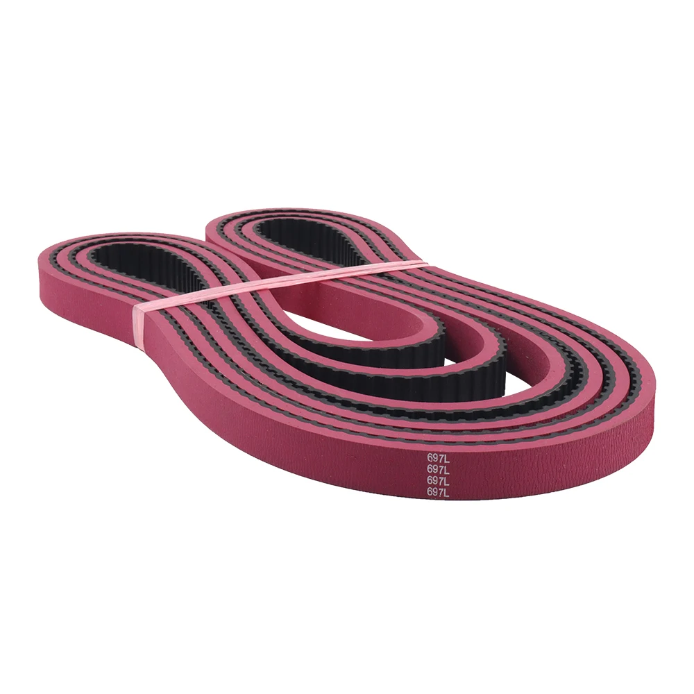 【Best-selling】1hz High Torque Red Rubber Coating Timing Belts HTD 3/m 5m Coated Timing Belt with Rubber
【Best-selling】1hz High Torque Red Rubber Coating Timing Belts HTD 3/m 5m Coated Timing Belt with Rubber