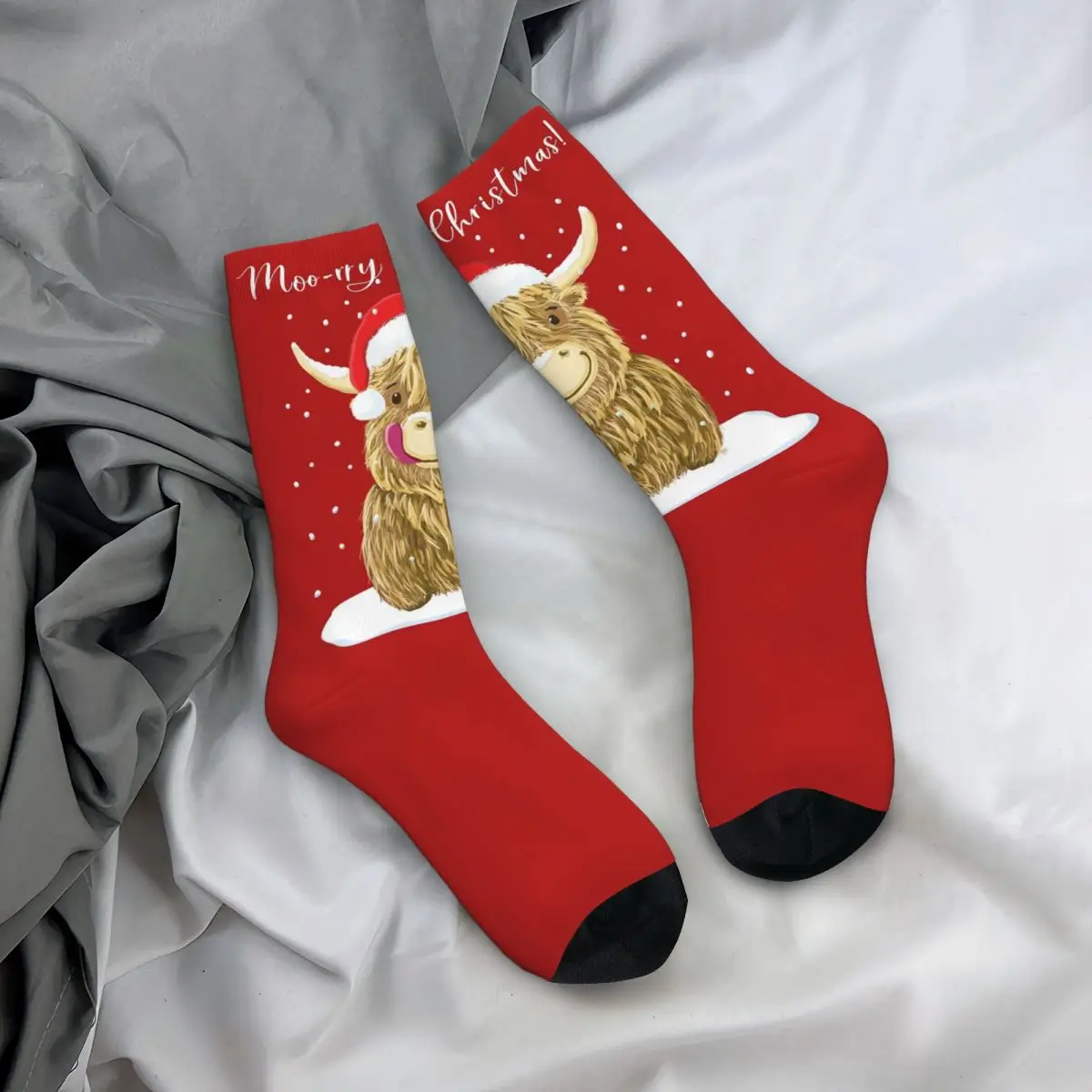 Чулки для экипажа, шотландская горная корова, Moo-rry, рождественские носки с Wee Hamish, длинные носки, аксессуары для мужчин и женщин, рождественские подарки
Чулки для экипажа, шотландская горная корова, Moo-rry, рождественские носки с Wee Hamish, длинные носки, аксессуары для мужчин и женщин, рождественские подарки