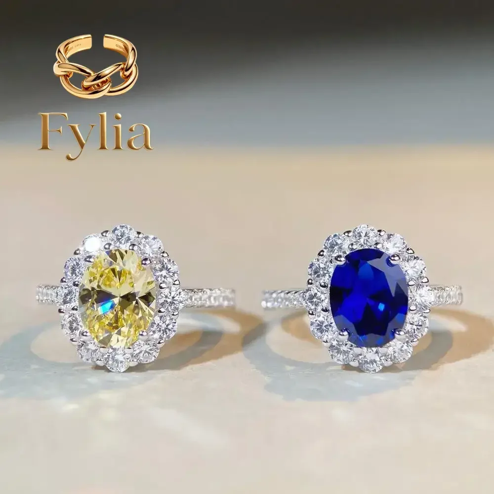 Fylia Jewelry High - End PT950 Platinum White Gold Ring for Her, 3ct Pigeon Egg - Shaped Diamond
Fylia Jewelry High - End PT950 Platinum White Gold Ring for Her, 3ct Pigeon Egg - Shaped Diamond