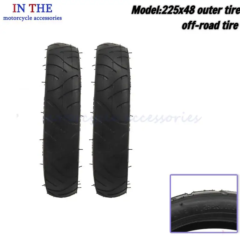 Baby stroller electric scooter tire 225x48 inflatable rubber tire, children's bicycle tire parts and accessories
Baby stroller electric scooter tire 225x48 inflatable rubber tire, children's bicycle tire parts and accessories