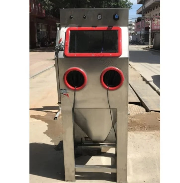 2024 Automatic Sandblasting Machine Dustless Manual Wet Sand Blasting Cabinet Water Vapour Sand Blasting Machine
2024 Automatic Sandblasting Machine Dustless Manual Wet Sand Blasting Cabinet Water Vapour Sand Blasting Machine