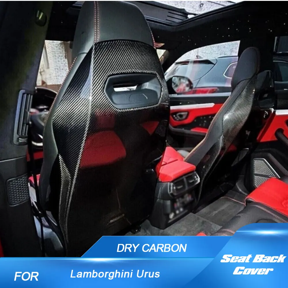 Dry Carbon Seat Back Cover Trim For Lamborghini Urus 2018-2023 Replacement Chair Back Cover Trim Sticker 2PCS
Dry Carbon Seat Back Cover Trim For Lamborghini Urus 2018-2023 Replacement Chair Back Cover Trim Sticker 2PCS