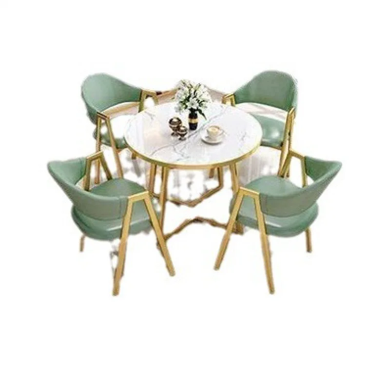 Nordic light luxury, negotiation table and chair combination, sales department, modern simplicity, small round table
Nordic light luxury, negotiation table and chair combination, sales department, modern simplicity, small round table