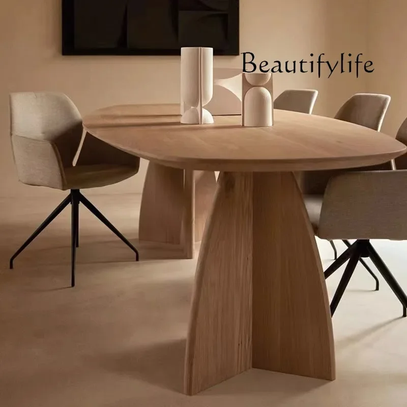 стол кухонный Nordic black solid wood dining table household small apartment oval dining table designer desk conference table
стол кухонный Nordic black solid wood dining table household small apartment oval dining table designer desk conference table