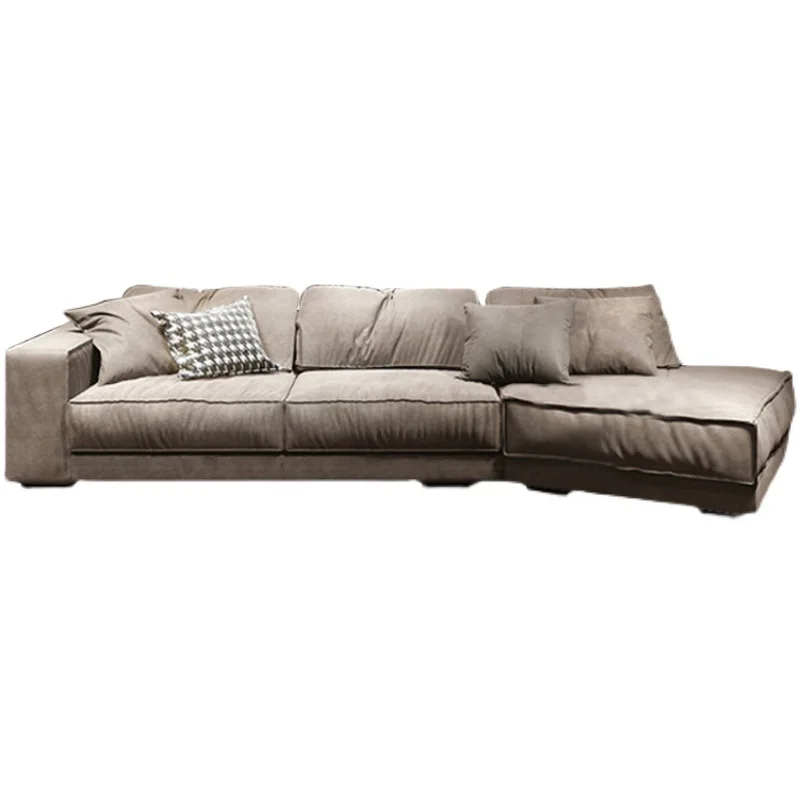 &c Modern Italian Style Anti-cat Scratch Frosted Fabric Sofa Living Room Shaped Corner Curved No-cleaning Sofa Set Furniture
&c Modern Italian Style Anti-cat Scratch Frosted Fabric Sofa Living Room Shaped Corner Curved No-cleaning Sofa Set Furniture