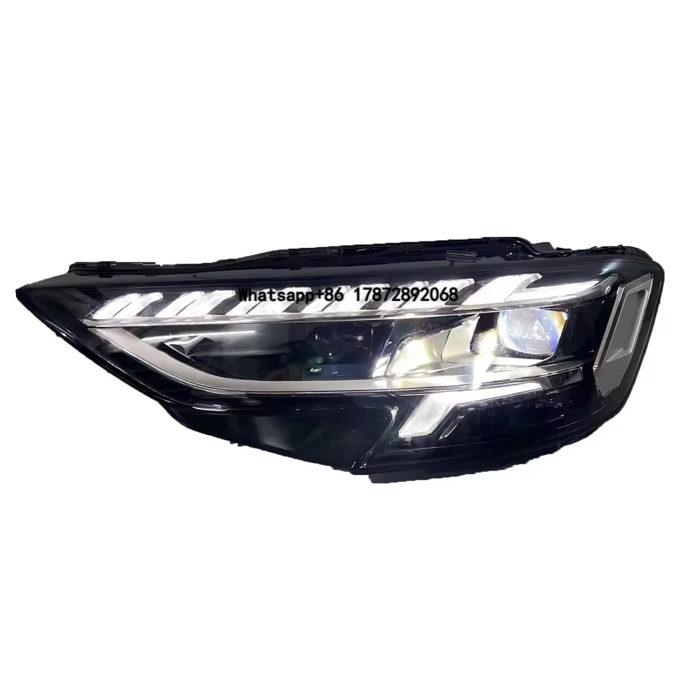 For 2019-2022 A8 D5 PA Matrix LED Headlight Assembly OEM Fit Streamer Light Plug&Play Wholesale Ready Stock Auto Front Lamp
For 2019-2022 A8 D5 PA Matrix LED Headlight Assembly OEM Fit Streamer Light Plug&Play Wholesale Ready Stock Auto Front Lamp