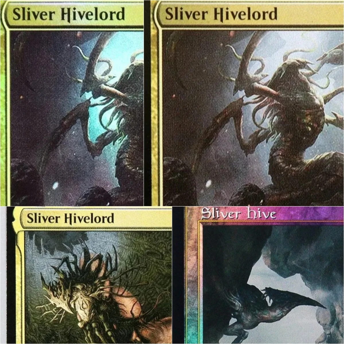 Sliver Hive / Sliver Hivelord TCG Magical Proxy Black Top Quality Proxy Board Playing Game Trading Cards
Sliver Hive / Sliver Hivelord TCG Magical Proxy Black Top Quality Proxy Board Playing Game Trading Cards