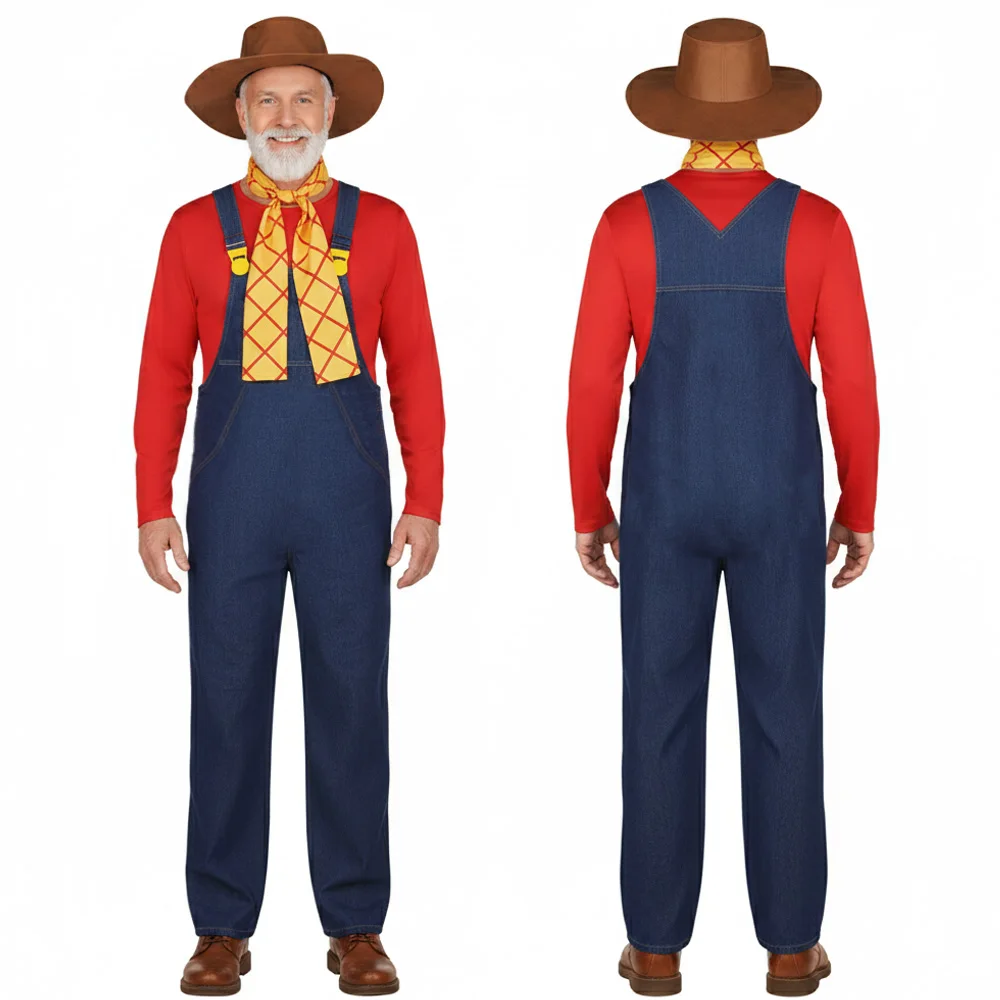 Toy Stinky Pete Cosplay Costume Cartoon Story Minor Prospector Outfit Hat Set for Halloween Carnival Party Comic-con Takerlama
Toy Stinky Pete Cosplay Costume Cartoon Story Minor Prospector Outfit Hat Set for Halloween Carnival Party Comic-con Takerlama