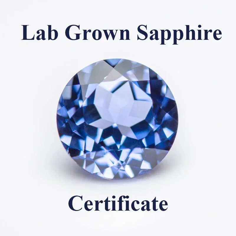 Wholesale Lab Grown Sapphire Round Shape Cornflower Color Charm Beads for DIY Jewelry Making Pendant Materials Selectable AGL Ce
Wholesale Lab Grown Sapphire Round Shape Cornflower Color Charm Beads for DIY Jewelry Making Pendant Materials Selectable AGL Ce