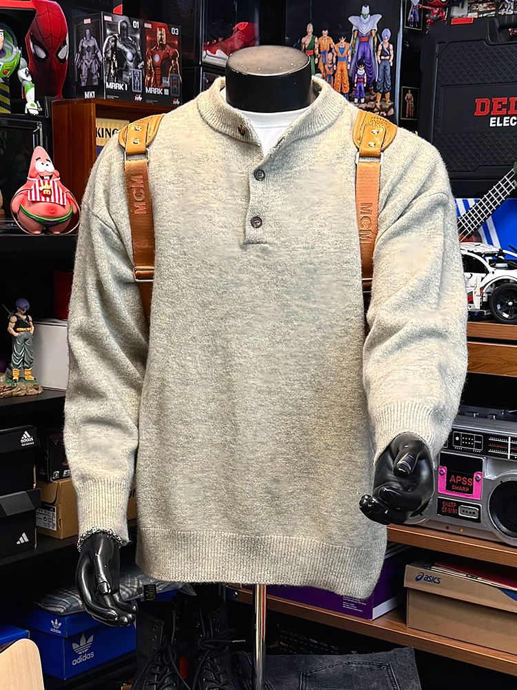 American Retro Henry Ne Knit Sweater Men Heavyweight Autumn High-End CleanFit Base Layer irt Soft Comfortable Long S...
American Retro Henry Ne Knit Sweater Men Heavyweight Autumn High-End CleanFit Base Layer irt Soft Comfortable Long S...