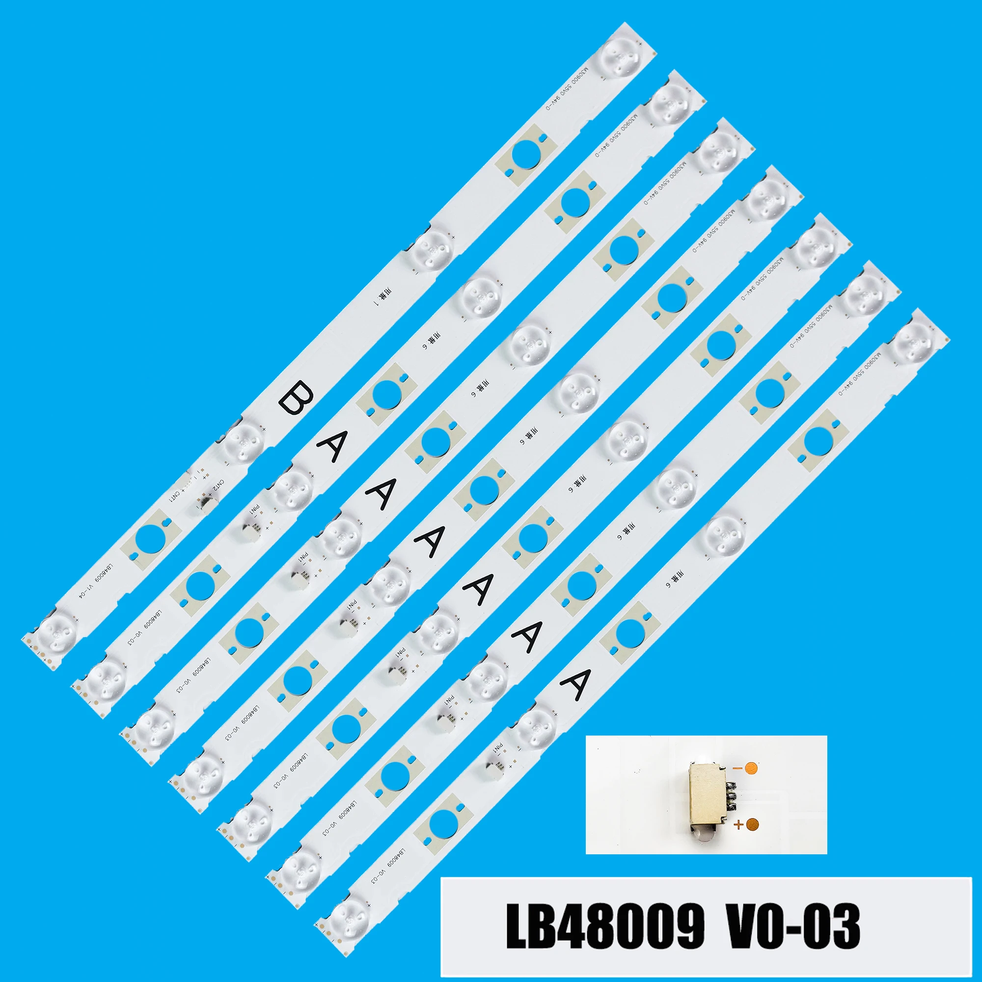 LED backlight strip for LB48009 KDL-48WD653 KDL48WD653 KDL-48W650D KDL-48W653 KDL-48W655D KDL48W650D KDL48W653 KDL48W655D
LED backlight strip for LB48009 KDL-48WD653 KDL48WD653 KDL-48W650D KDL-48W653 KDL-48W655D KDL48W650D KDL48W653 KDL48W655D