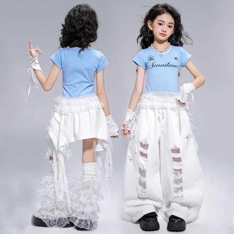 New Kids Hip Hop Dance Costumes For Girls Group Jazz Dance Clothing Children Ballroom Dance Kpop Outfits Rave Suits DQS19938
New Kids Hip Hop Dance Costumes For Girls Group Jazz Dance Clothing Children Ballroom Dance Kpop Outfits Rave Suits DQS19938