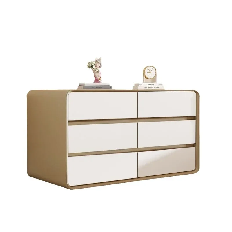 Cream style simple, bedroom chest, living room storage, leather leather locker
Cream style simple, bedroom chest, living room storage, leather leather locker
