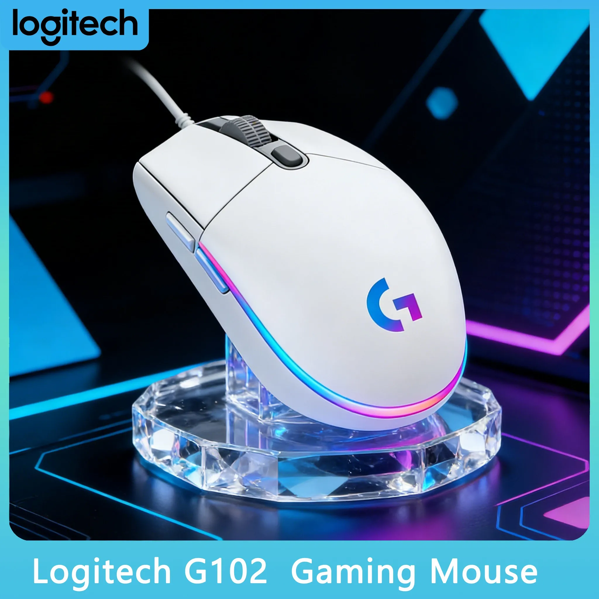 Logitech G102: Доступная по цене точность и стиль
Logitech G102: Доступная по цене точность и стиль