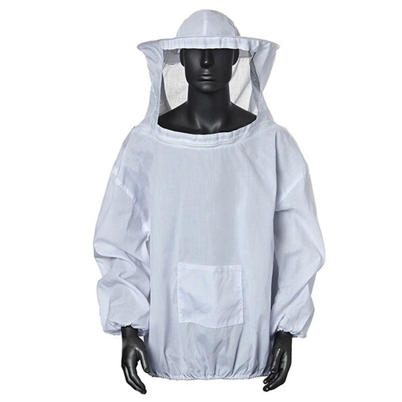 1pc White Bee Protection Suit Half-body Anti-Bee Clothing Anti-Bee Hat Breathable Anti-Sting Outdoor Beekeeping Supplies
1pc White Bee Protection Suit Half-body Anti-Bee Clothing Anti-Bee Hat Breathable Anti-Sting Outdoor Beekeeping Supplies