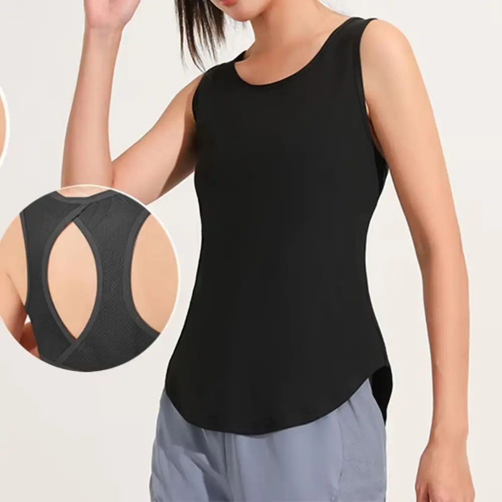 Mesh Back Yoga Mesh Back Tank Top Quick Drying Hollow Out Fitness Tank Top Sleeveless Breathable Workout Yoga Vest Gym Workout
Mesh Back Yoga Mesh Back Tank Top Quick Drying Hollow Out Fitness Tank Top Sleeveless Breathable Workout Yoga Vest Gym Workout