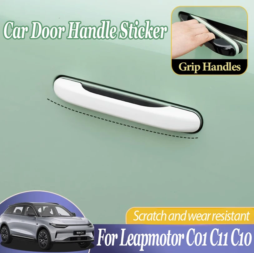 Car Door Handle Stick-on For Leapmotor C01 C10 C11 Car exterior Patch Decorative Stickers Modification Auto Accessories
Car Door Handle Stick-on For Leapmotor C01 C10 C11 Car exterior Patch Decorative Stickers Modification Auto Accessories