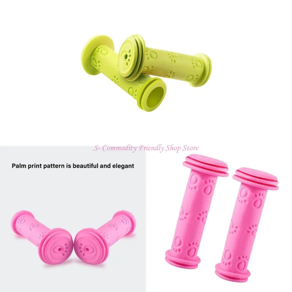 85AE Children Bike Handlebar Grips Comfortable & Soft Rubber Grip not Slip Texture Toddler Bike Accessories Simple Installs
85AE Children Bike Handlebar Grips Comfortable & Soft Rubber Grip not Slip Texture Toddler Bike Accessories Simple Installs