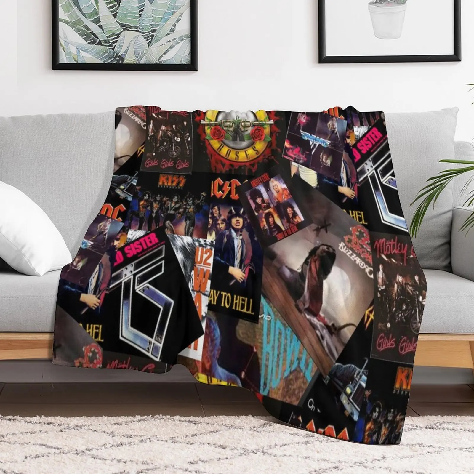 1980s rock bands collage Throw Blanket Luxury Throw bed plaid Kid'S Plaid on the sofa Blankets
1980s rock bands collage Throw Blanket Luxury Throw bed plaid Kid'S Plaid on the sofa Blankets