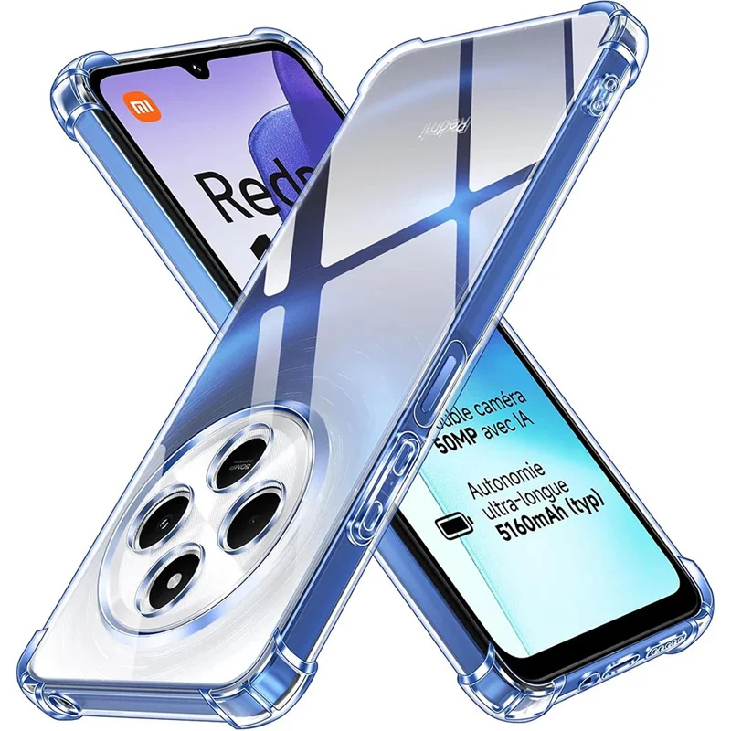 Shockproof Phone Case For Xiaomi Redmi 14C 12C 12 9C 9A 9 Soft Clear Silicone Cases Redmi 13C 10C 10A 10 4G 5G A3 Turbo 3 Cover
Shockproof Phone Case For Xiaomi Redmi 14C 12C 12 9C 9A 9 Soft Clear Silicone Cases Redmi 13C 10C 10A 10 4G 5G A3 Turbo 3 Cover