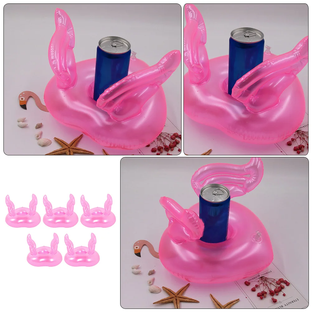 5 Pcs Inflatable PVC Cup Mat Angel Shape Tray Animals Beer Beverages Toddler Swimming Pool Toy Lightweight High
5 Pcs Inflatable PVC Cup Mat Angel Shape Tray Animals Beer Beverages Toddler Swimming Pool Toy Lightweight High