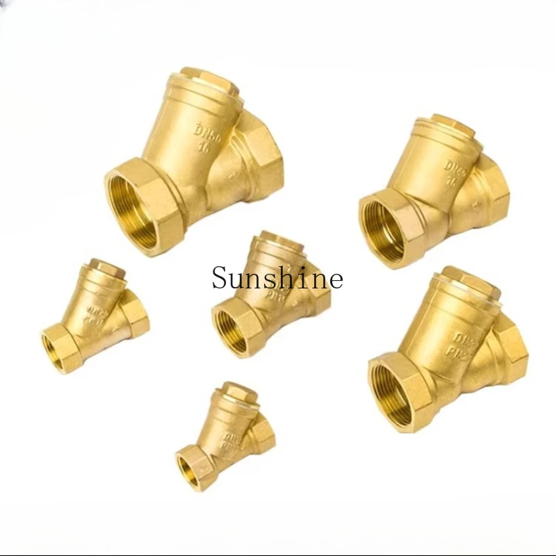 GL11H wire port 16T internal thread brass Y-type filter valve 4 points DN15 20 25
GL11H wire port 16T internal thread brass Y-type filter valve 4 points DN15 20 25