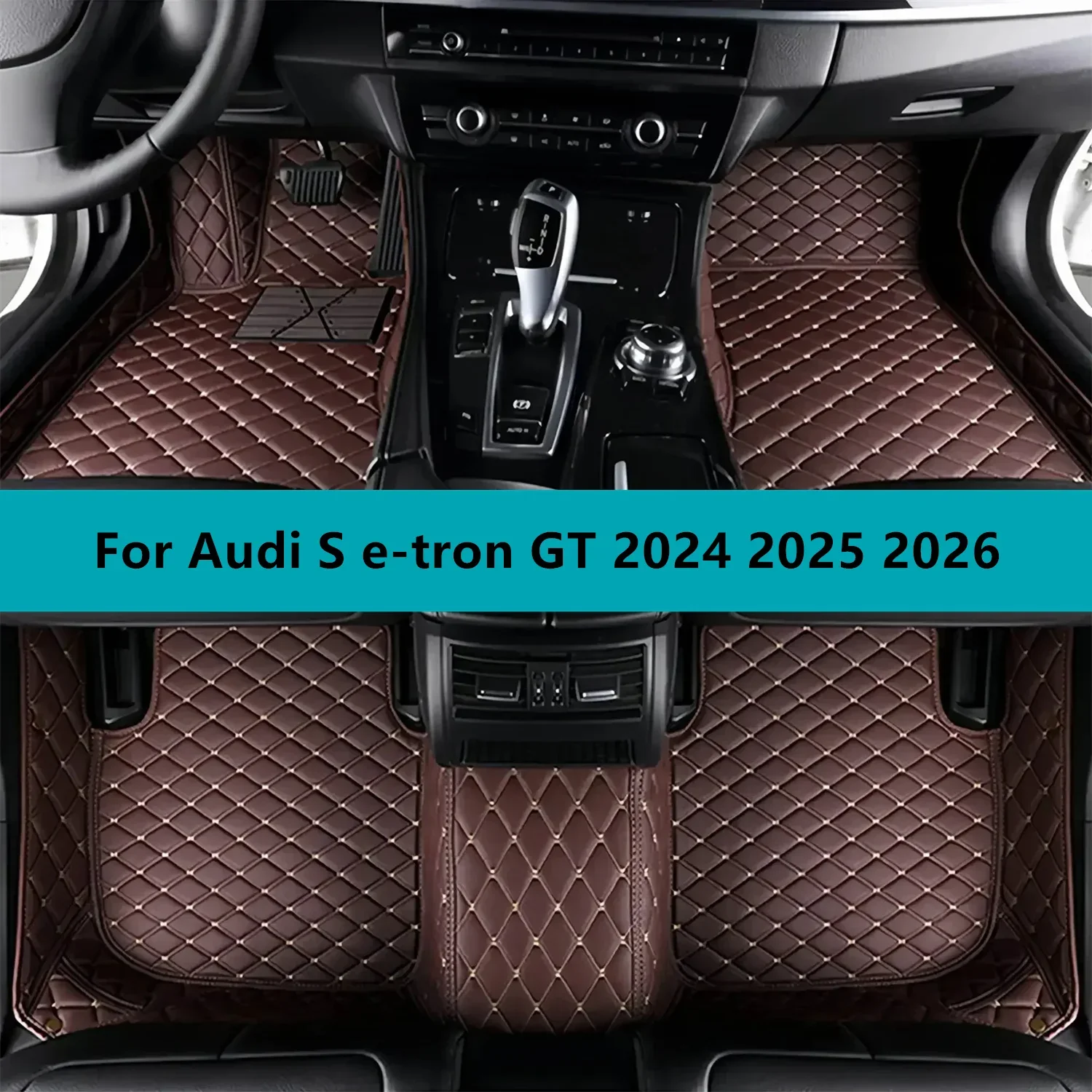 Custom Car Floor Mats For Audi S e-tron GT 2024 2025 2026 All Weather Waterproof Car Floor Mats Full Set
Custom Car Floor Mats For Audi S e-tron GT 2024 2025 2026 All Weather Waterproof Car Floor Mats Full Set