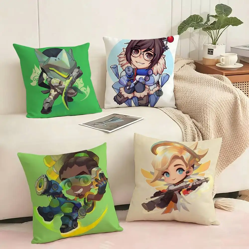 Pop Game Overwatch-Q Square Double-Sided printed Pillow Case Bedroom Bedside Pillow Sofa Cushion Cover Gift
Pop Game Overwatch-Q Square Double-Sided printed Pillow Case Bedroom Bedside Pillow Sofa Cushion Cover Gift
