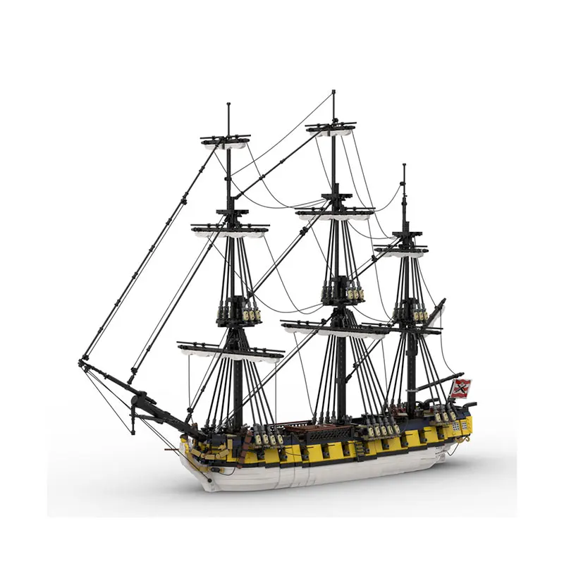 Набор для сборки корабля MOC-4645 из мелких деталей, конструктор-головоломка, модель-игрушка, подарочный набор, украшение
Набор для сборки корабля MOC-4645 из мелких деталей, конструктор-головоломка, модель-игрушка, подарочный набор, украшение