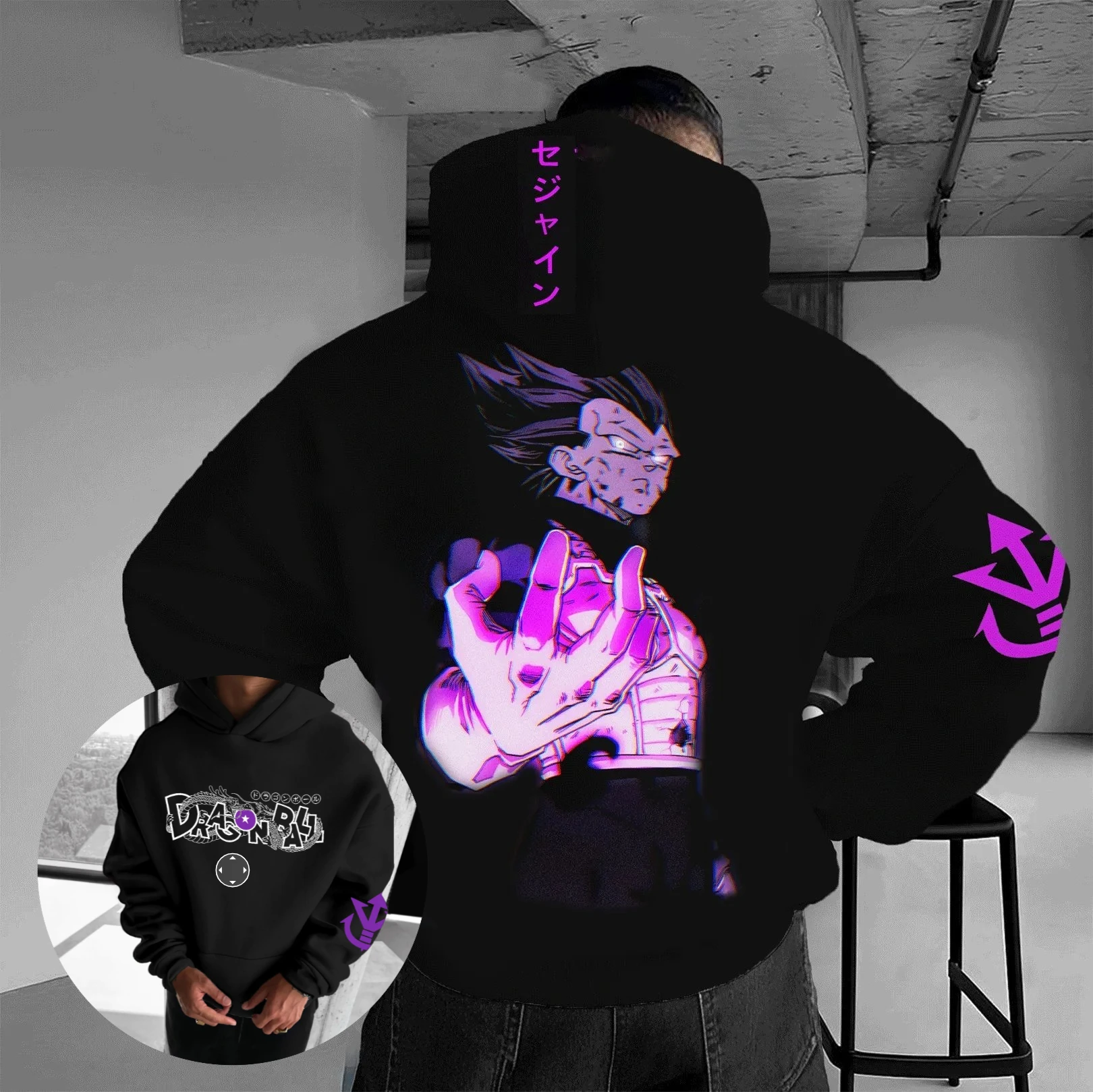 Толстовка большого размера для мужчин и женщин с капюшоном Dragon Ball Z Goku Saiyan, уличная одежда в стиле аниме Y2k, повседневная толстовка с капюшоном, пуловер, весенне-осенние топы
Толстовка большого размера для мужчин и женщин с капюшоном Dragon Ball Z Goku Saiyan, уличная одежда в стиле аниме Y2k, повседневная толстовка с капюшоном, пуловер, весенне-осенние топы