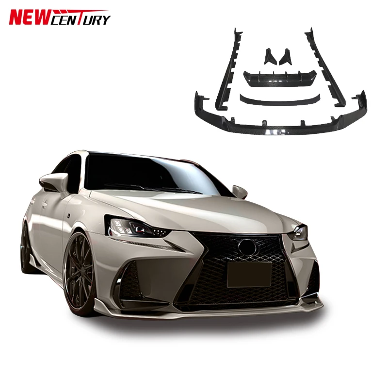 Modified IS with ARTIASAN Carbon Fiber Front and Rear Lips, Side Skirts, and Body Kit; Suitable for 2013-2019 IS
Modified IS with ARTIASAN Carbon Fiber Front and Rear Lips, Side Skirts, and Body Kit; Suitable for 2013-2019 IS