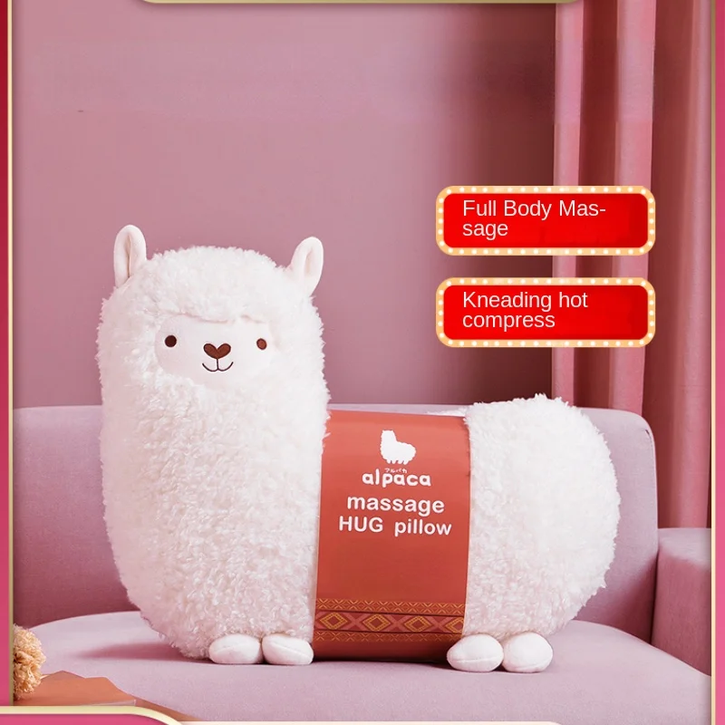 Alpaca Massage Pillow Waist and Back Cervical Vertebra Massager Full Body Kneading Multifunctional Car Massage Cushion
Alpaca Massage Pillow Waist and Back Cervical Vertebra Massager Full Body Kneading Multifunctional Car Massage Cushion
