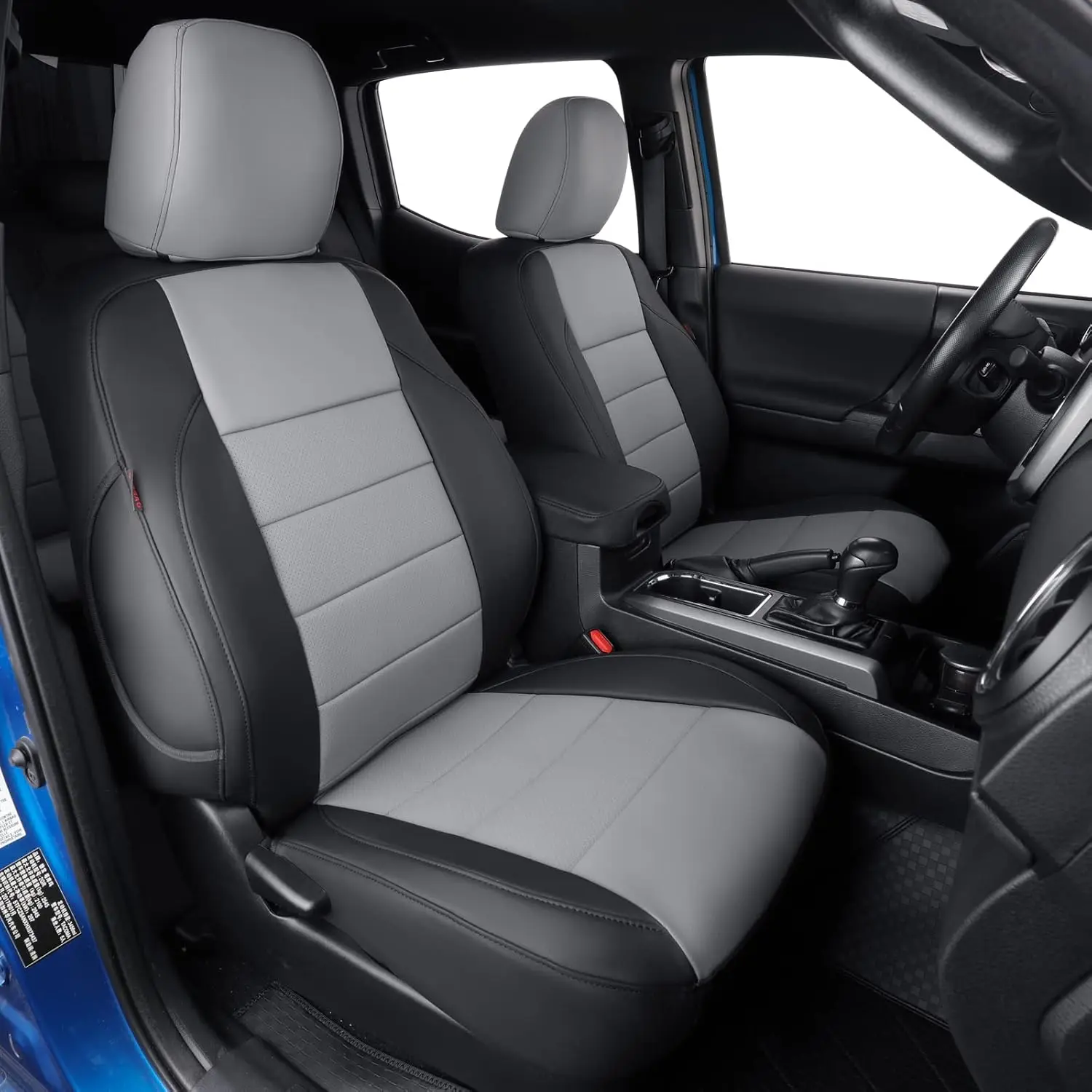Custom Front Seat Covers Compatible with Select Toyota Tacoma Double Cab 2016 2017 2018 2019 2020 2021 2022 2023 Models - Leathe
Custom Front Seat Covers Compatible with Select Toyota Tacoma Double Cab 2016 2017 2018 2019 2020 2021 2022 2023 Models - Leathe