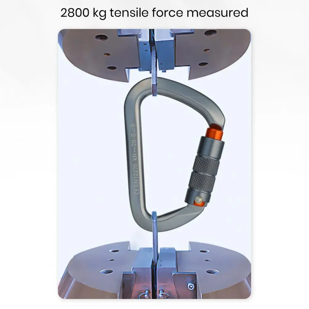D-shaped Buckle Durable Reusable Aluminum Alloy D-Shaped Carabiner Clip Safety Buckle Climbing Supplies
D-shaped Buckle Durable Reusable Aluminum Alloy D-Shaped Carabiner Clip Safety Buckle Climbing Supplies
