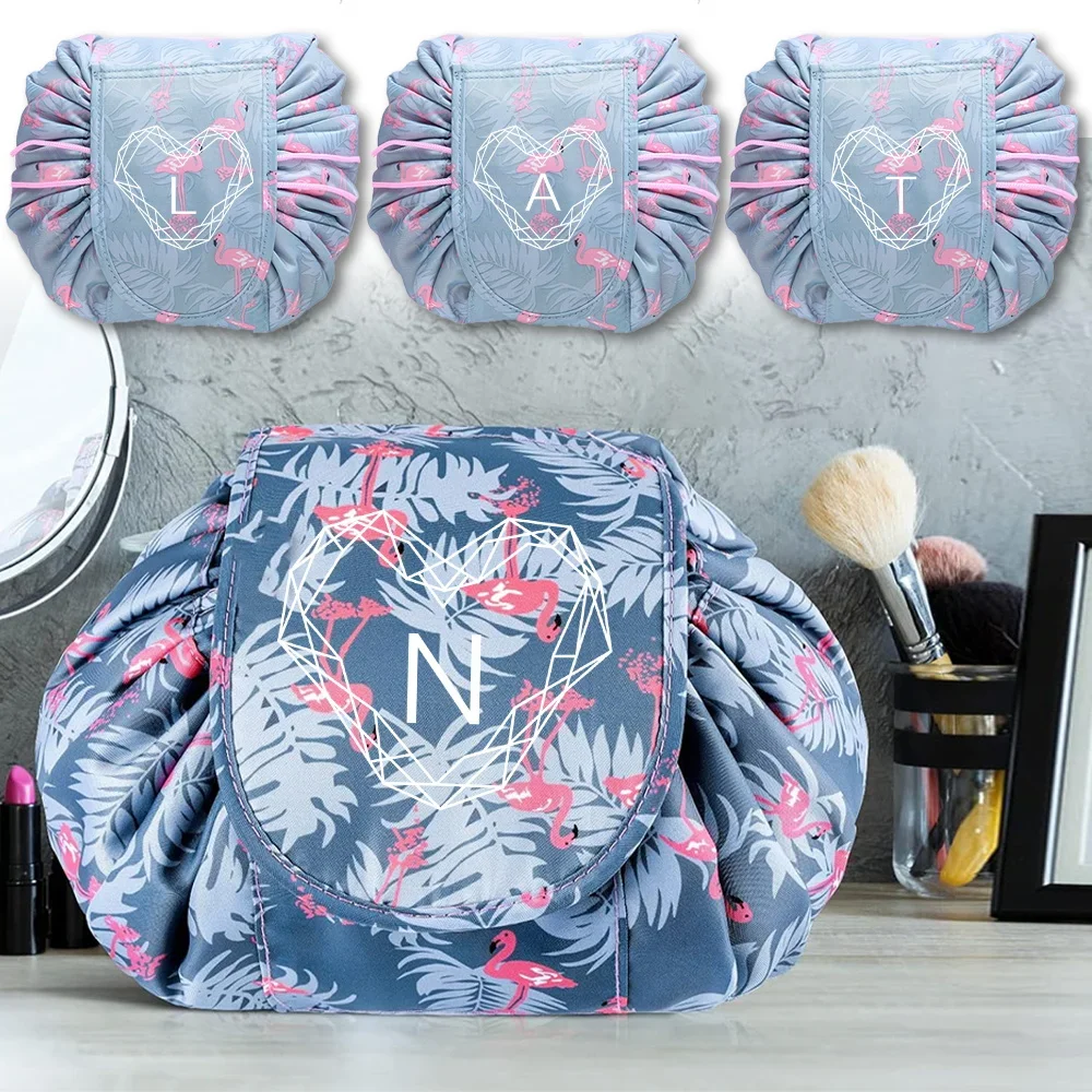 Cosmetic Bag Portable Drawstring Waterproof Magic Makeup Bags Print Diamond Letter Series Women Travel Toiletry Beauty Organizer
Cosmetic Bag Portable Drawstring Waterproof Magic Makeup Bags Print Diamond Letter Series Women Travel Toiletry Beauty Organizer