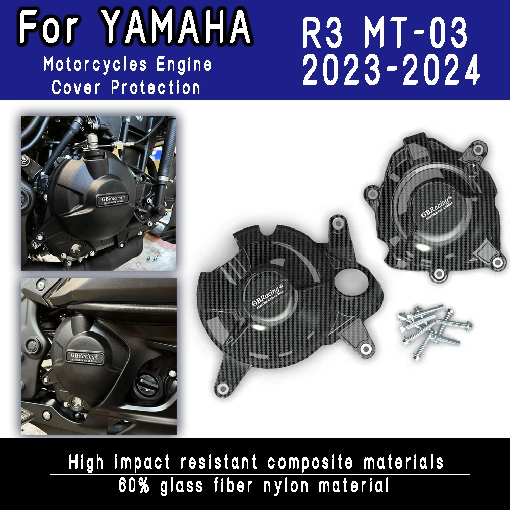 Motorcycles Engine Cover For Yamaha R3 MT-03 2023-2024 Engine Cover Protection Anti friction
Motorcycles Engine Cover For Yamaha R3 MT-03 2023-2024 Engine Cover Protection Anti friction