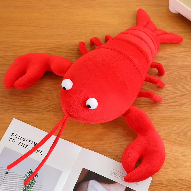 30-80cm Faux Lobster Plush Toy Lifelike Red Shrimp Sofa Pillow Soft Stuffed Animal crayfish Doll Home Decoration Gift for Kids
30-80cm Faux Lobster Plush Toy Lifelike Red Shrimp Sofa Pillow Soft Stuffed Animal crayfish Doll Home Decoration Gift for Kids