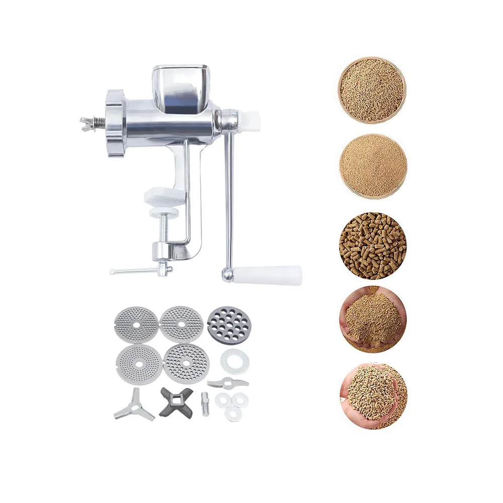 New portable manual feed pellet mill, stainless steel pet food pelletizer, large capacity small pellet machine for home use
New portable manual feed pellet mill, stainless steel pet food pelletizer, large capacity small pellet machine for home use
