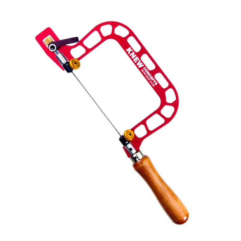 Knew Concepts Mk.III 3'' Lightweight aluminum jewellers fret saw frame and blades with lever tension and swivel blade clamps
Knew Concepts Mk.III 3'' Lightweight aluminum jewellers fret saw frame and blades with lever tension and swivel blade clamps