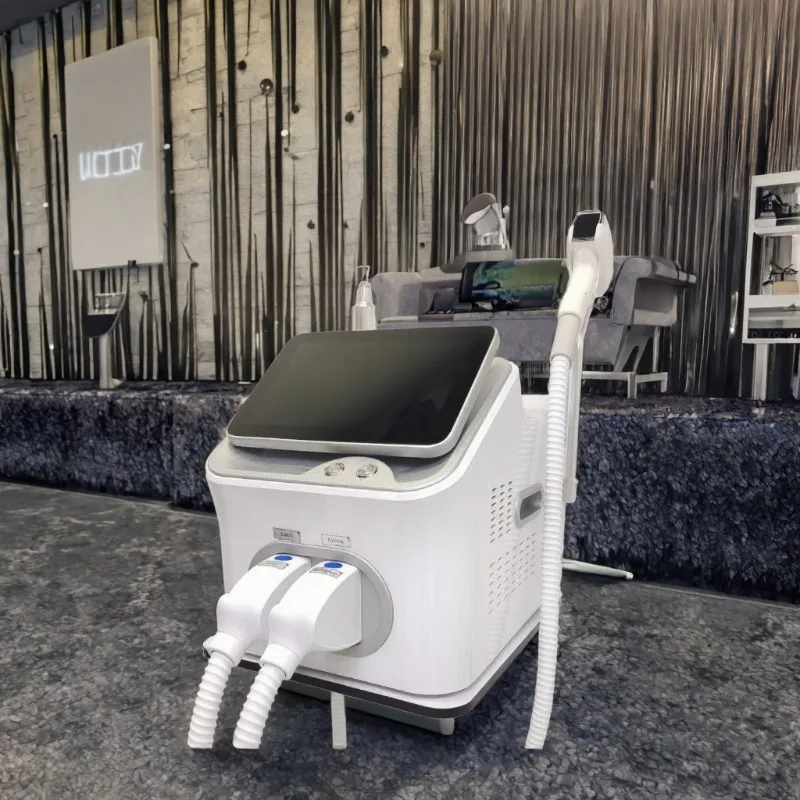 Portable 808nm Diode Laser for Body Hair Removal Ice Skin Cooling Desktop Laser Depilation with AU CN EU UK Plugs
Portable 808nm Diode Laser for Body Hair Removal Ice Skin Cooling Desktop Laser Depilation with AU CN EU UK Plugs
