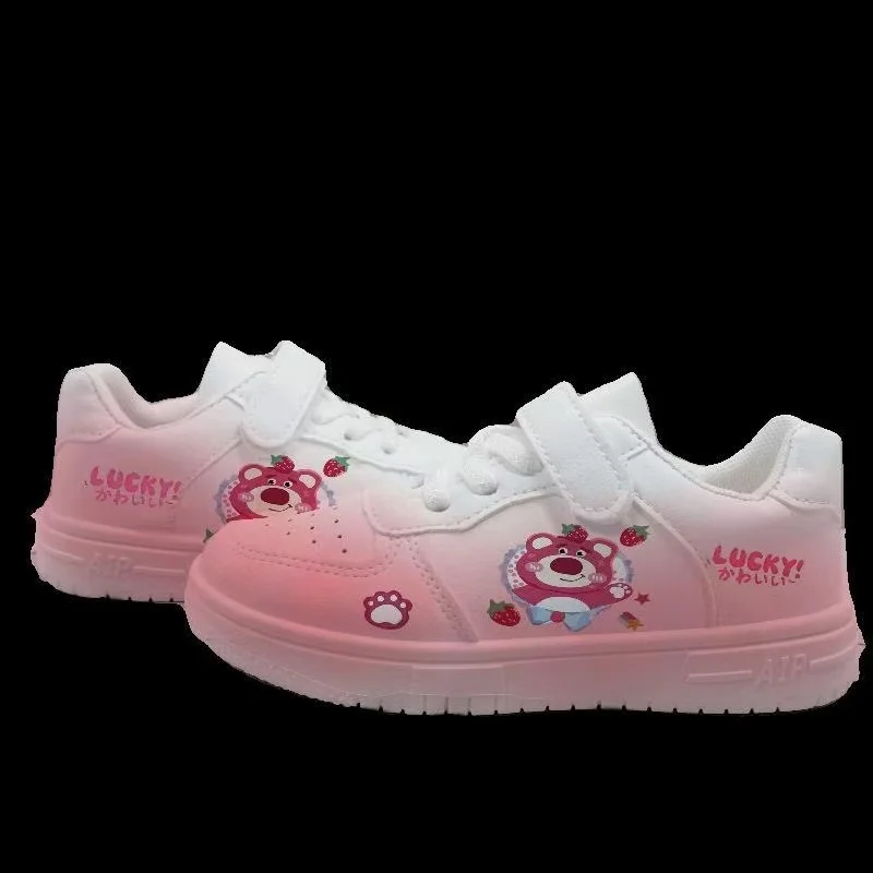 real pictures 2025 New Strawberry Bear Lotso Students Soft Girl kids white Canvas Shoes women plus size children's Casual Shoes
real pictures 2025 New Strawberry Bear Lotso Students Soft Girl kids white Canvas Shoes women plus size children's Casual Shoes