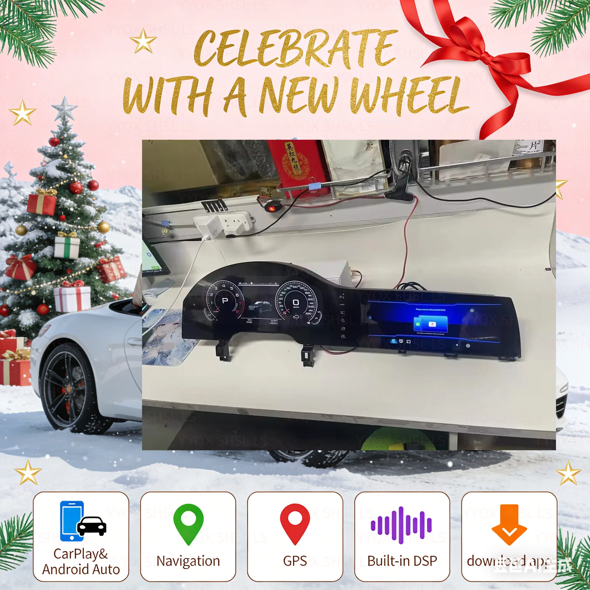 Android14 For Audi A6 2005~2012 For Audi Q7 2005~2014 Digital Dashboard GPS Navigation Screen Car Radio Stereo Multimedia Player
Android14 For Audi A6 2005~2012 For Audi Q7 2005~2014 Digital Dashboard GPS Navigation Screen Car Radio Stereo Multimedia Player