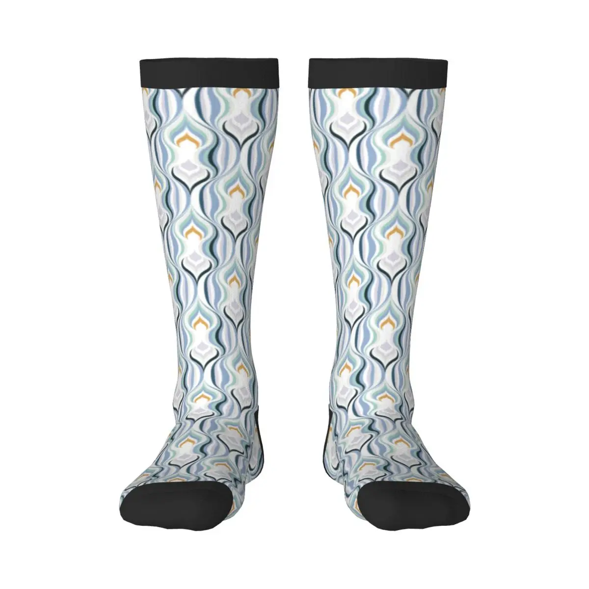 Casual Stockings Abstract Wavy Lines Geometric Shapes Knee Thigh High Long Socks
Casual Stockings Abstract Wavy Lines Geometric Shapes Knee Thigh High Long Socks