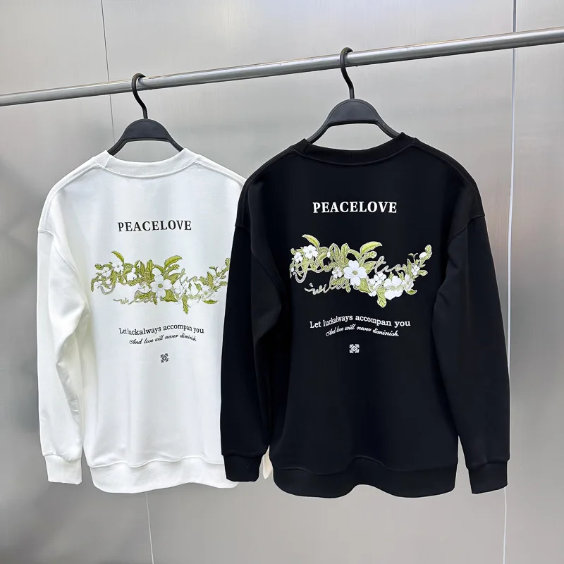 Модный осенне-зимний мужской вязаный свитшот с круглым вырезом, с цветочным принтом, повседневный, на флисовой подкладке, базовый слой, современный стиль
Модный осенне-зимний мужской вязаный свитшот с круглым вырезом, с цветочным принтом, повседневный, на флисовой подкладке, базовый слой, современный стиль