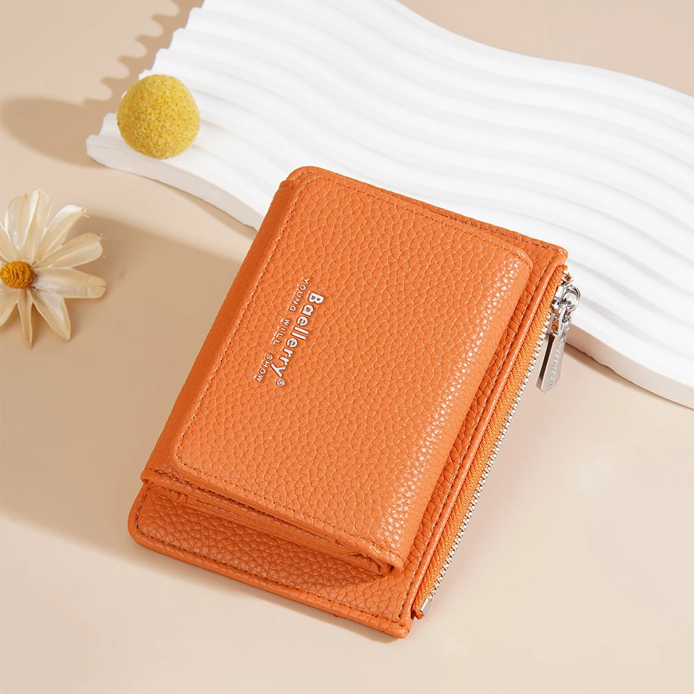 Baellerry High Quality New Short Women Wallets Zipper Coin Bags Brand Female Purse Photo Holder Money Clips Women's Card Holder
Baellerry High Quality New Short Women Wallets Zipper Coin Bags Brand Female Purse Photo Holder Money Clips Women's Card Holder