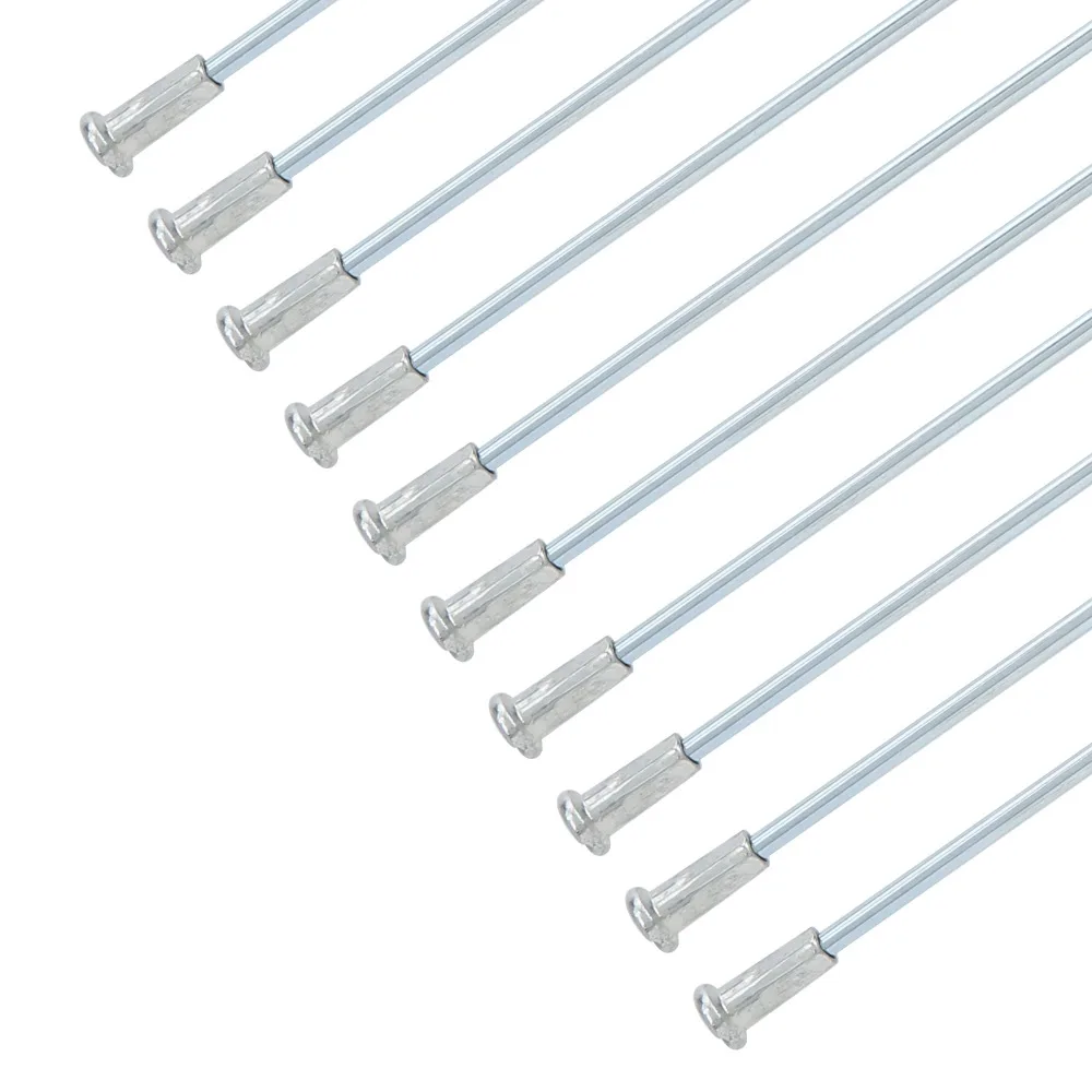36PCS Durable 310mm Length Bike Spokes 14G 2mm Sliver Cycling Spokes with Nipples Steel Cycle Spokes Wheel Building
36PCS Durable 310mm Length Bike Spokes 14G 2mm Sliver Cycling Spokes with Nipples Steel Cycle Spokes Wheel Building